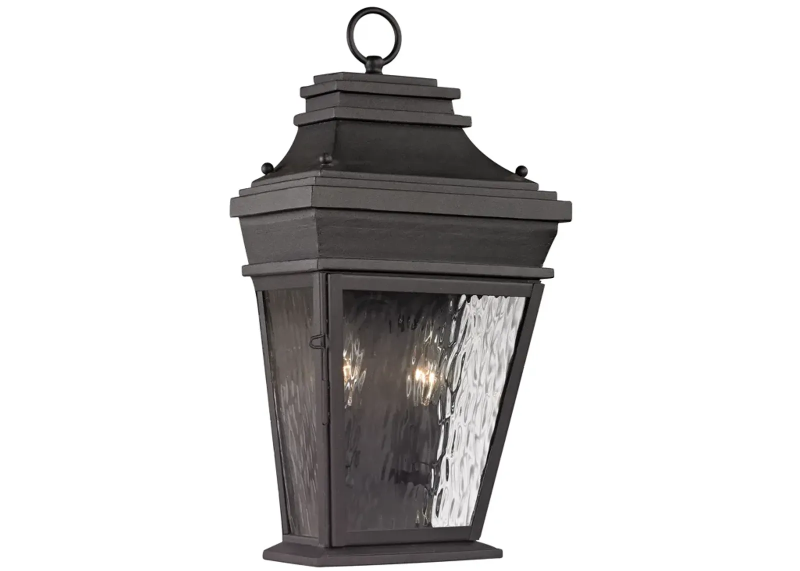 Forged Provincial 18'' High 2-Light Outdoor Sconce