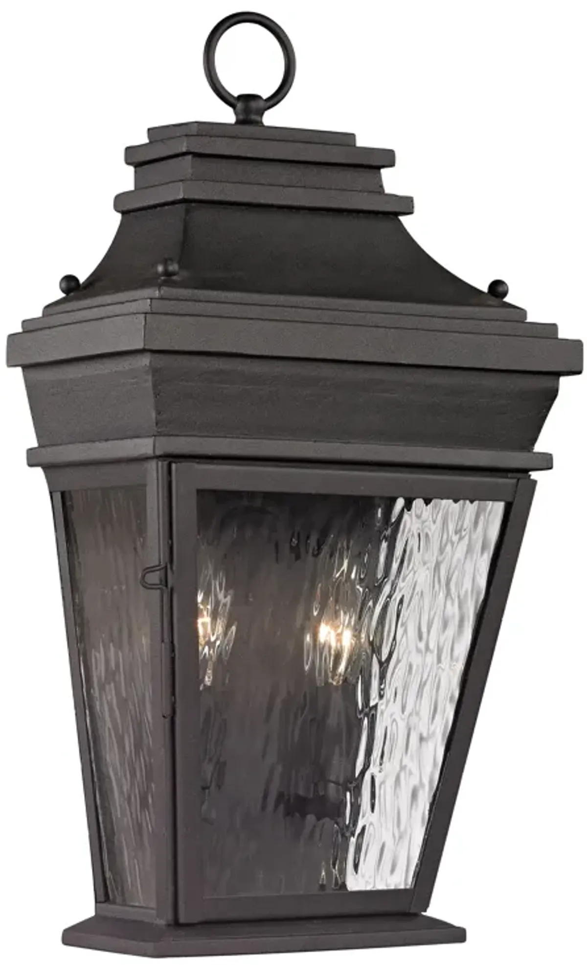 Forged Provincial 18'' High 2-Light Outdoor Sconce