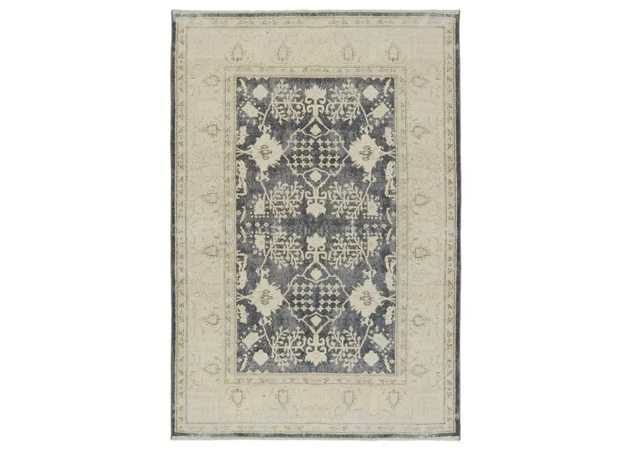 Boheme Pia Blue 2'6" x 8' Runner Rug