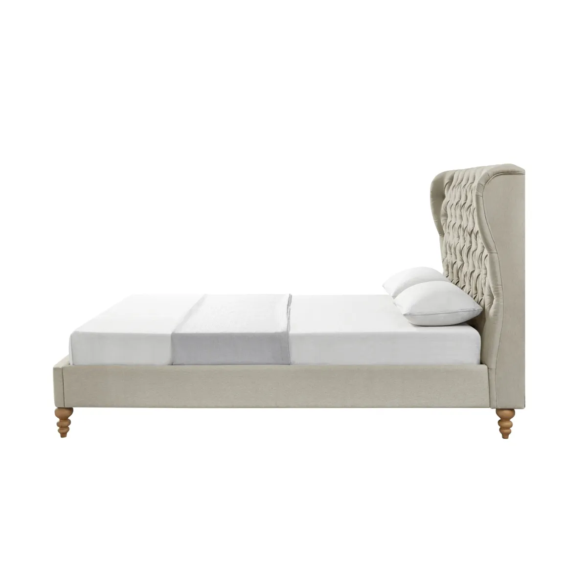 Rustic Manor Adilyn Linen Platform Bed