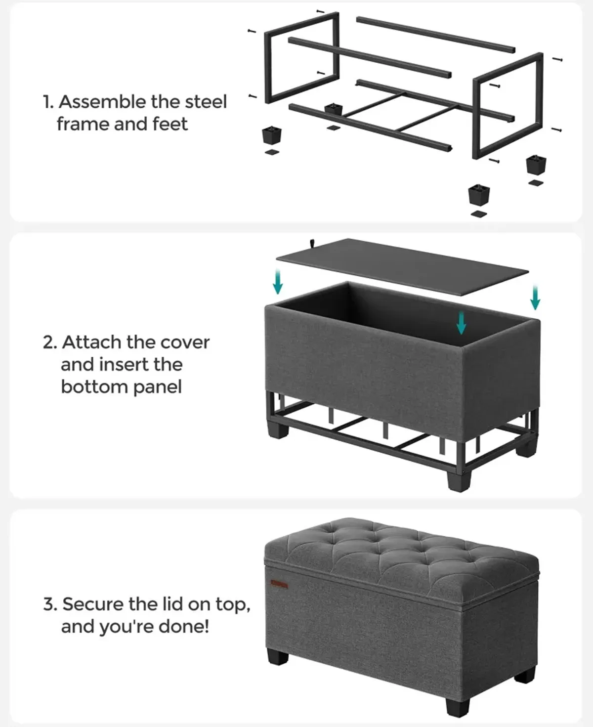 Storage Ottoman Bench for Stylish and Practical Seating