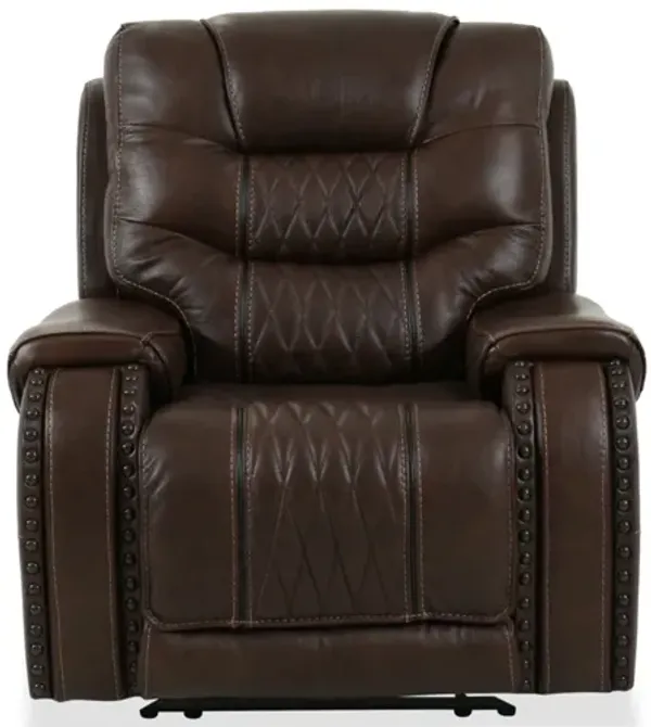 Yosemite Power Leather Recliner