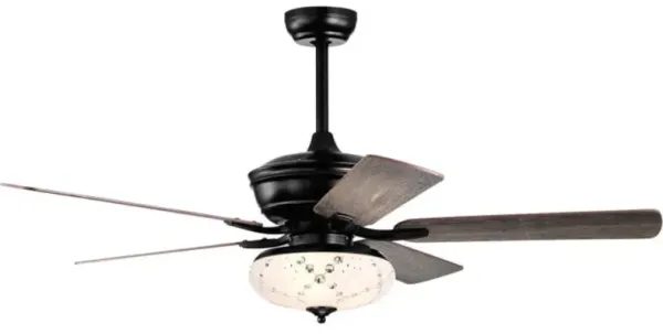 Hivvago Ceiling Fan with 3 Wind Speeds and 5 Reversible Blades