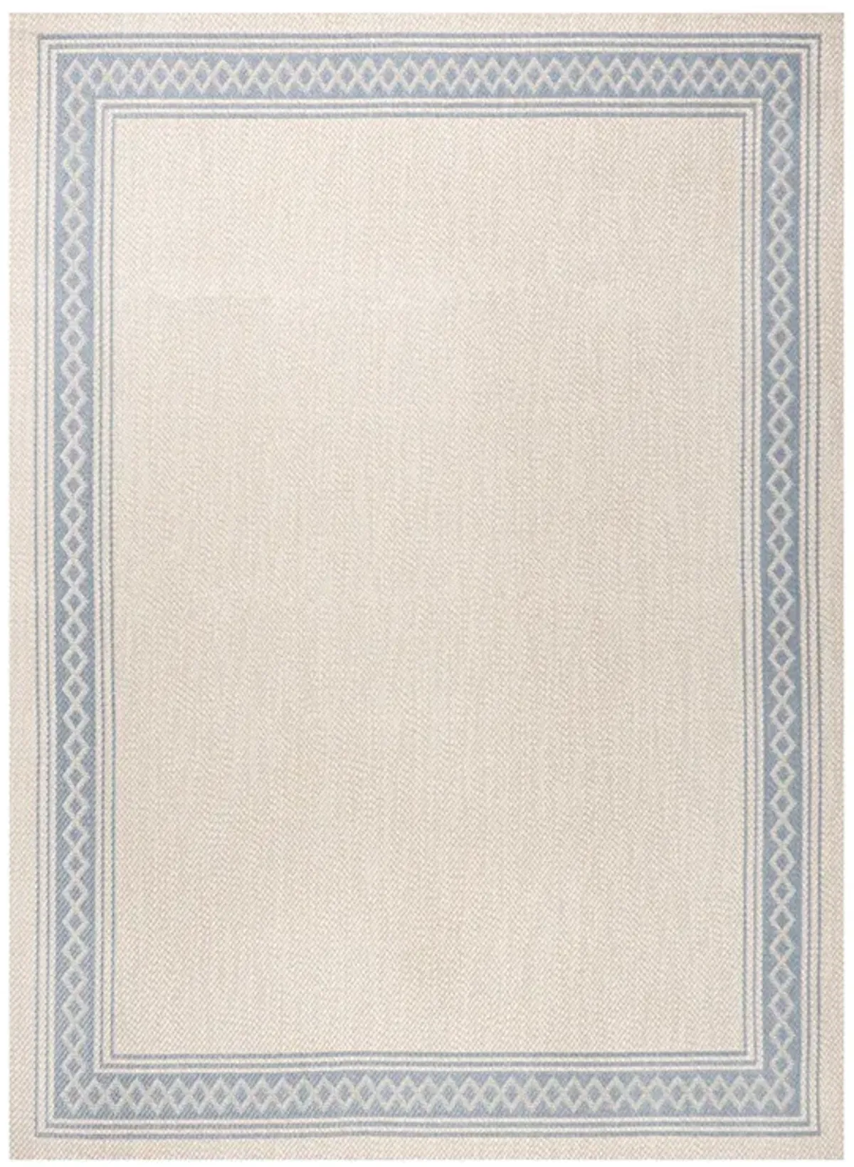 Lucia Classic Diamond Border Indoor/Outdoor Area Rug