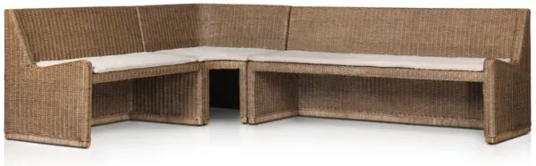 Senna 106" Left Arm Facing Dining Banquette