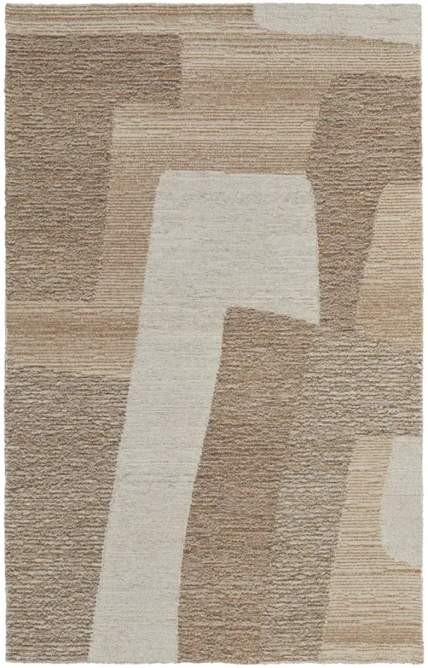 Pollock 8953F 2' x 3' Brown/Tan/Ivory Rug
