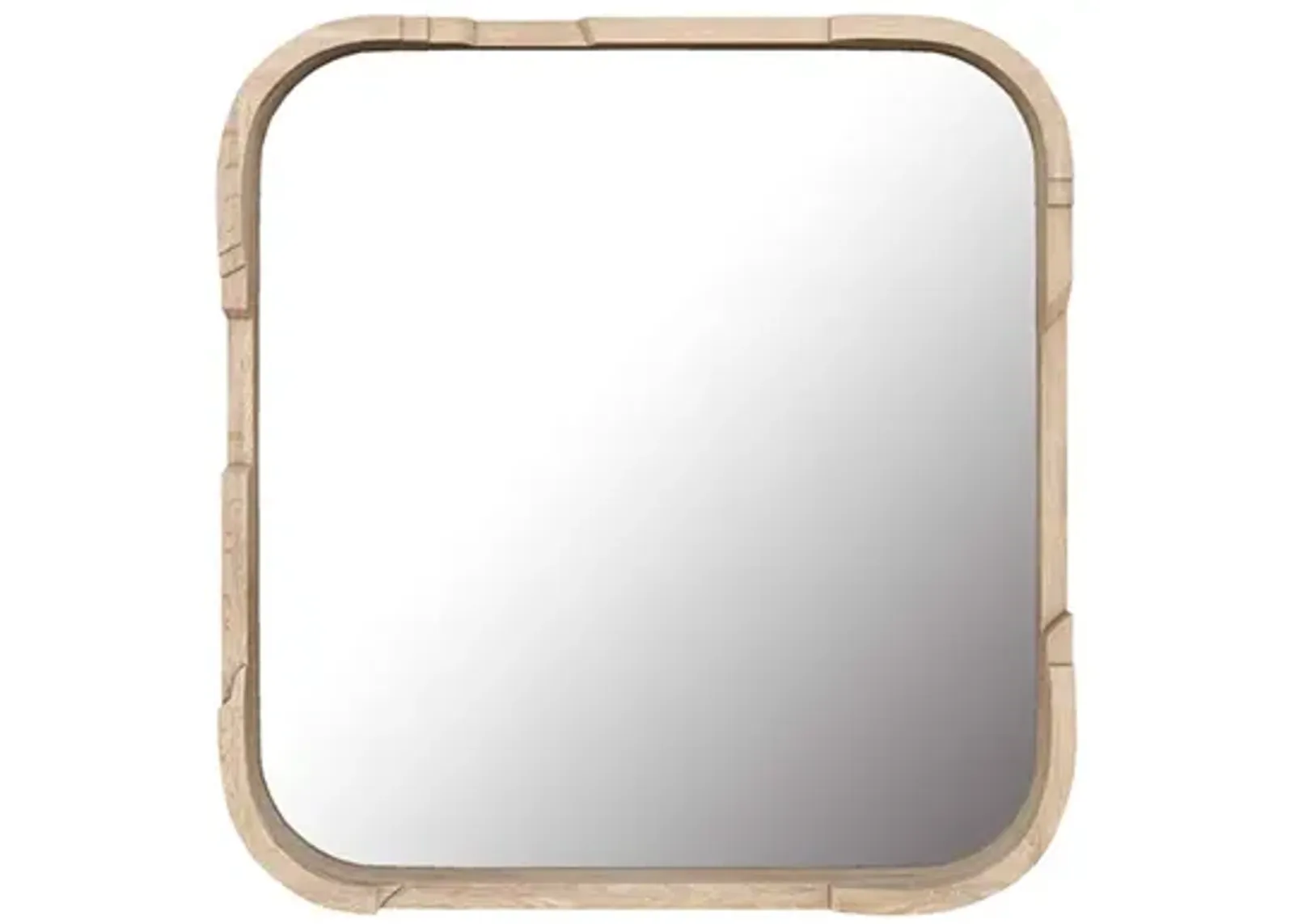 Post Square Accent Mirror