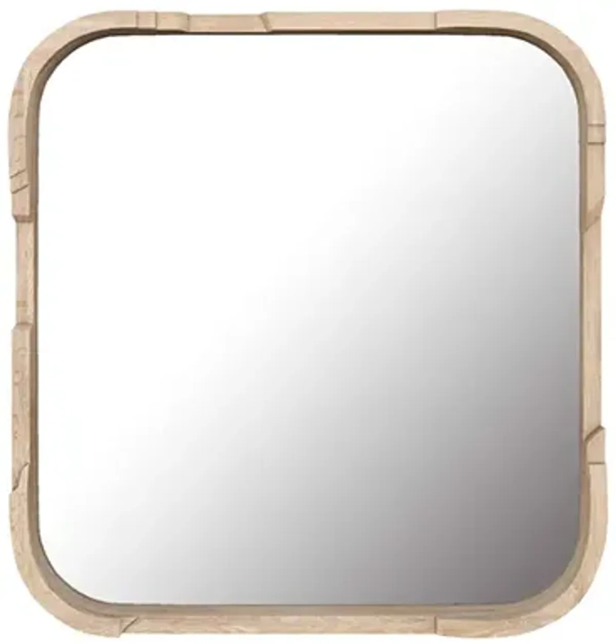 Post Square Accent Mirror