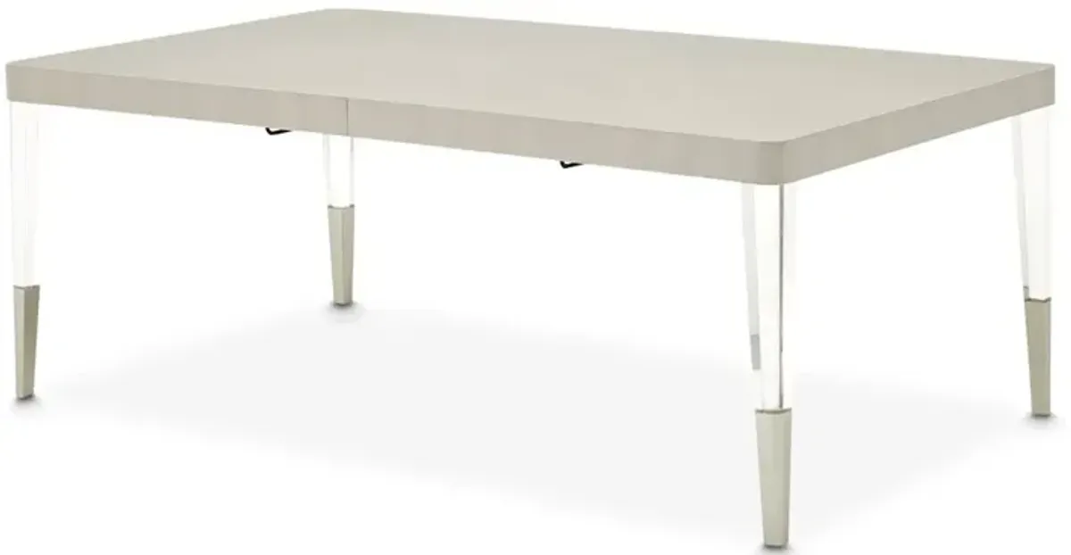 Michael Amini Penthouse Rectangular Dining Table - Ash Gray
