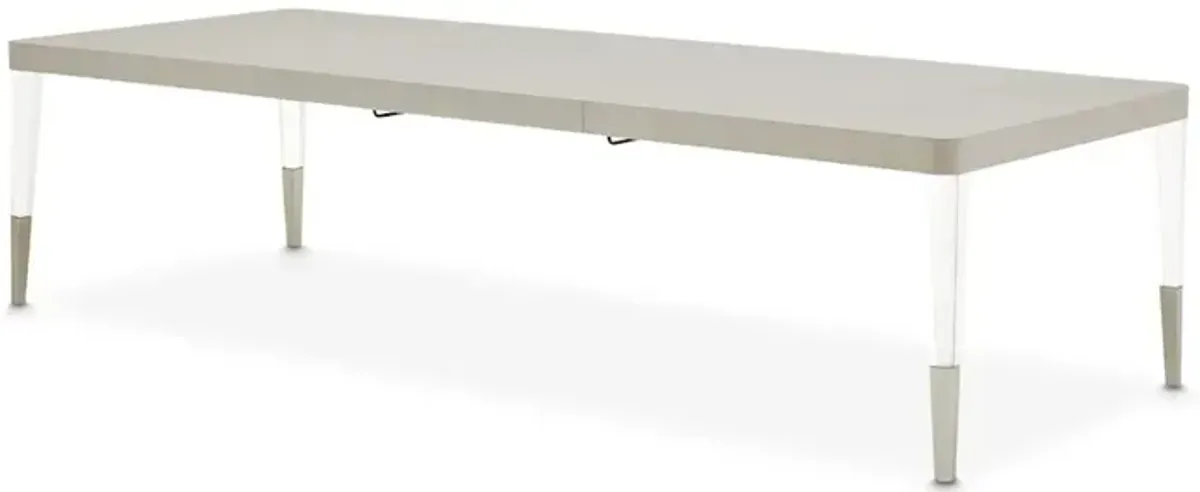 Michael Amini Penthouse Rectangular Dining Table - Ash Gray