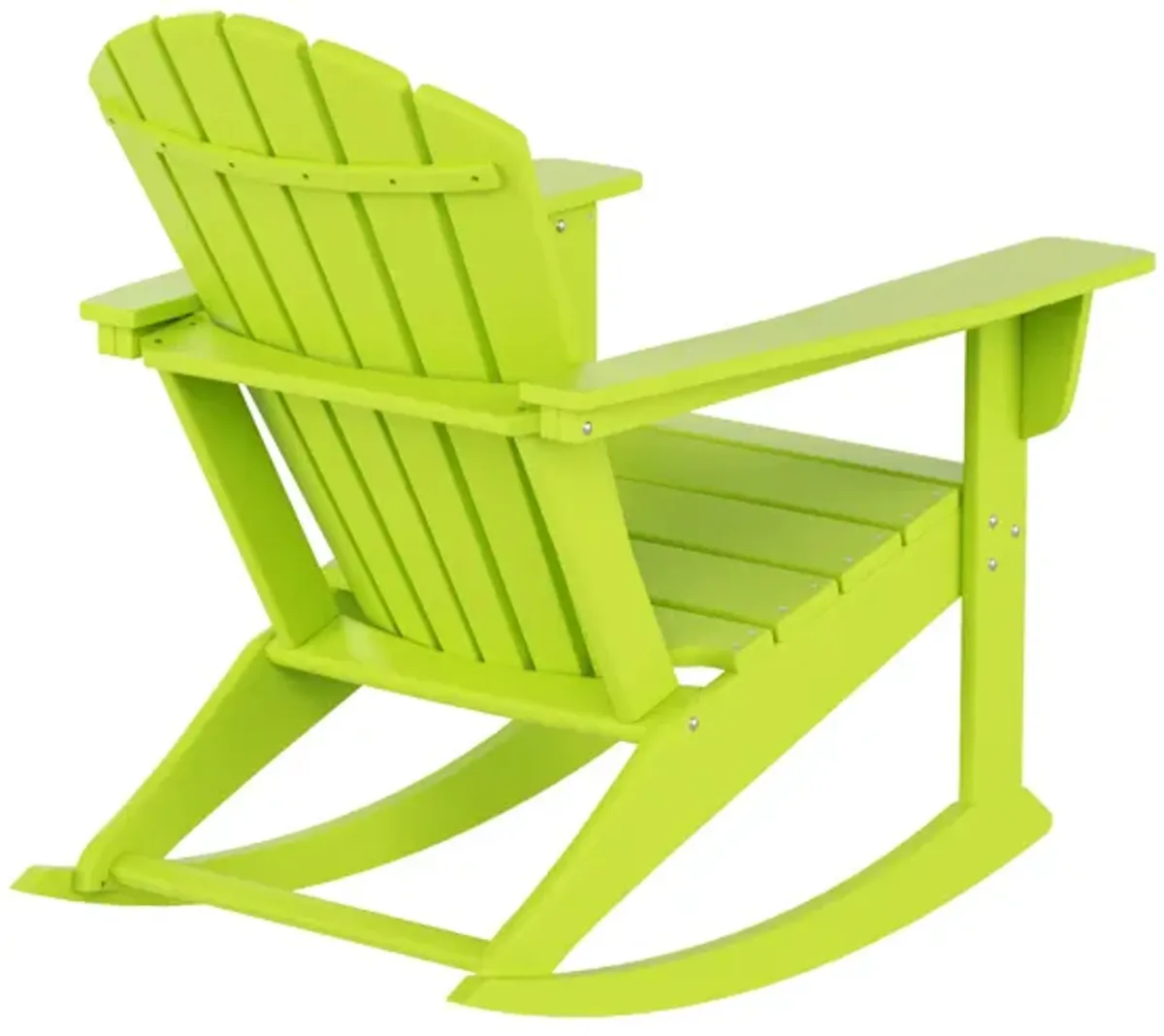 WestinTrends Outdoor Patio Adirondack Rocking Chair