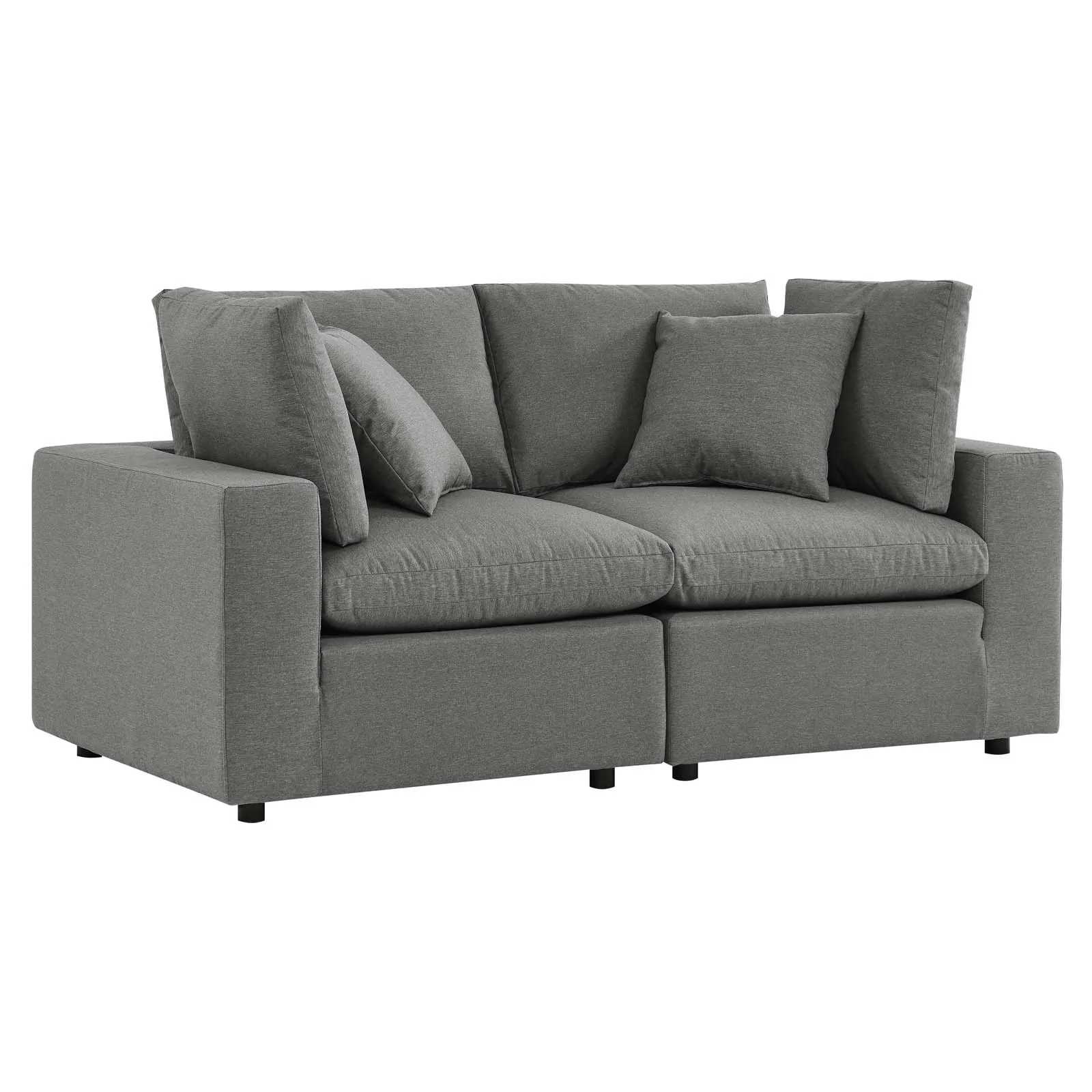 Modway - Commix Overstuffed Outdoor Patio Loveseat