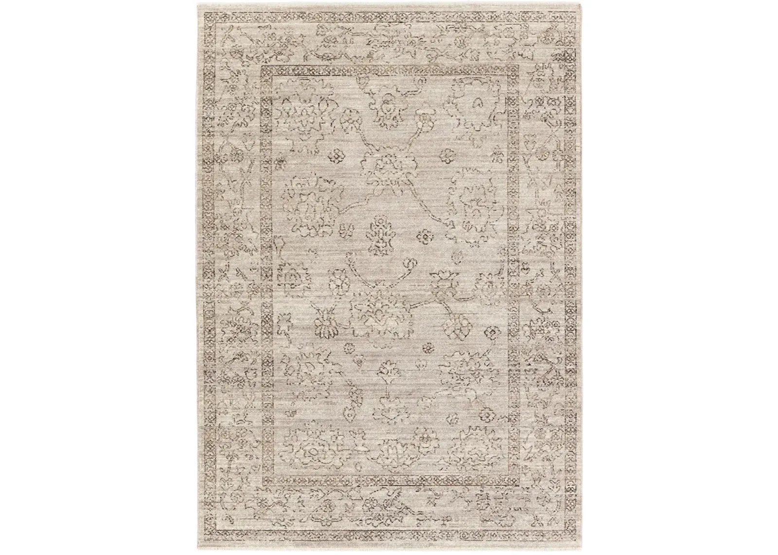 Leila Camille Gray 2'6" x 8' Runner Rug