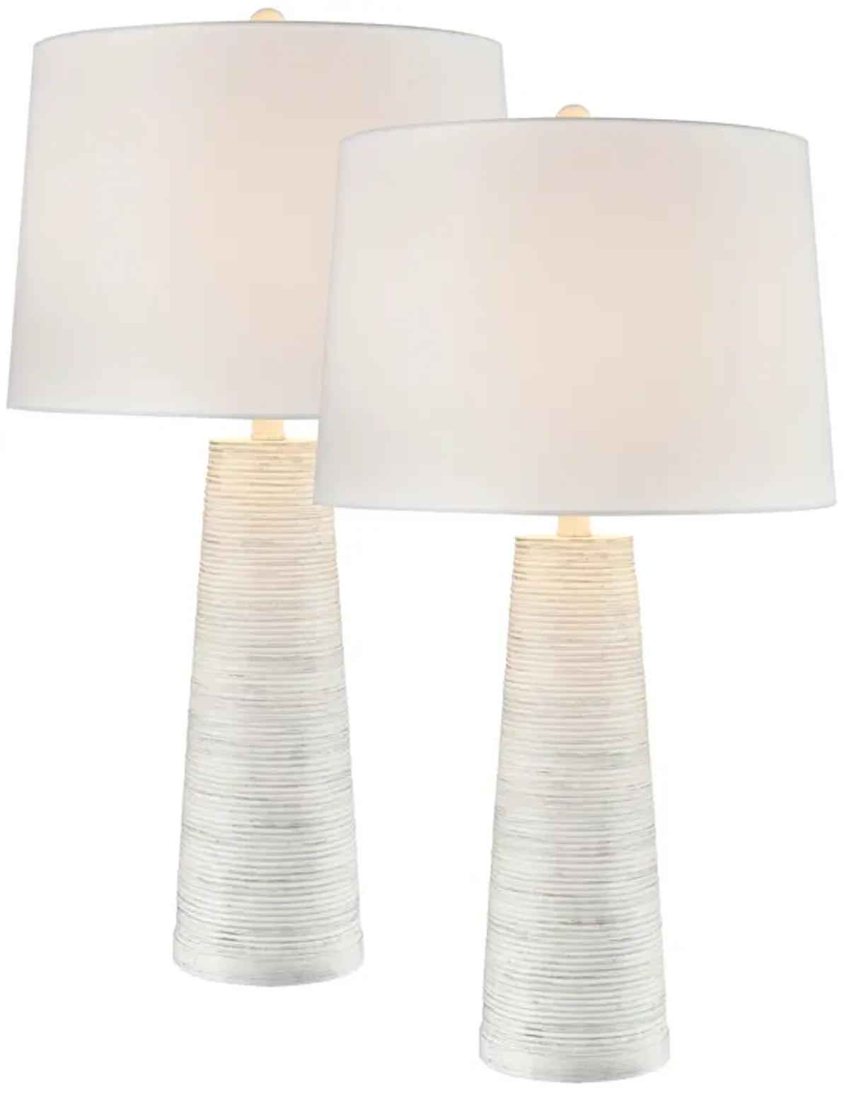 Kent 31'' High Grey 1-Light Table Lamp Set