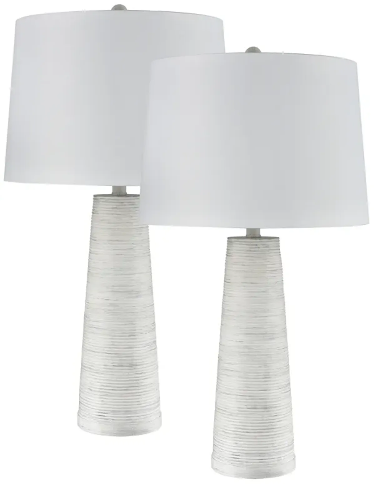 Kent 31'' High Grey 1-Light Table Lamp Set