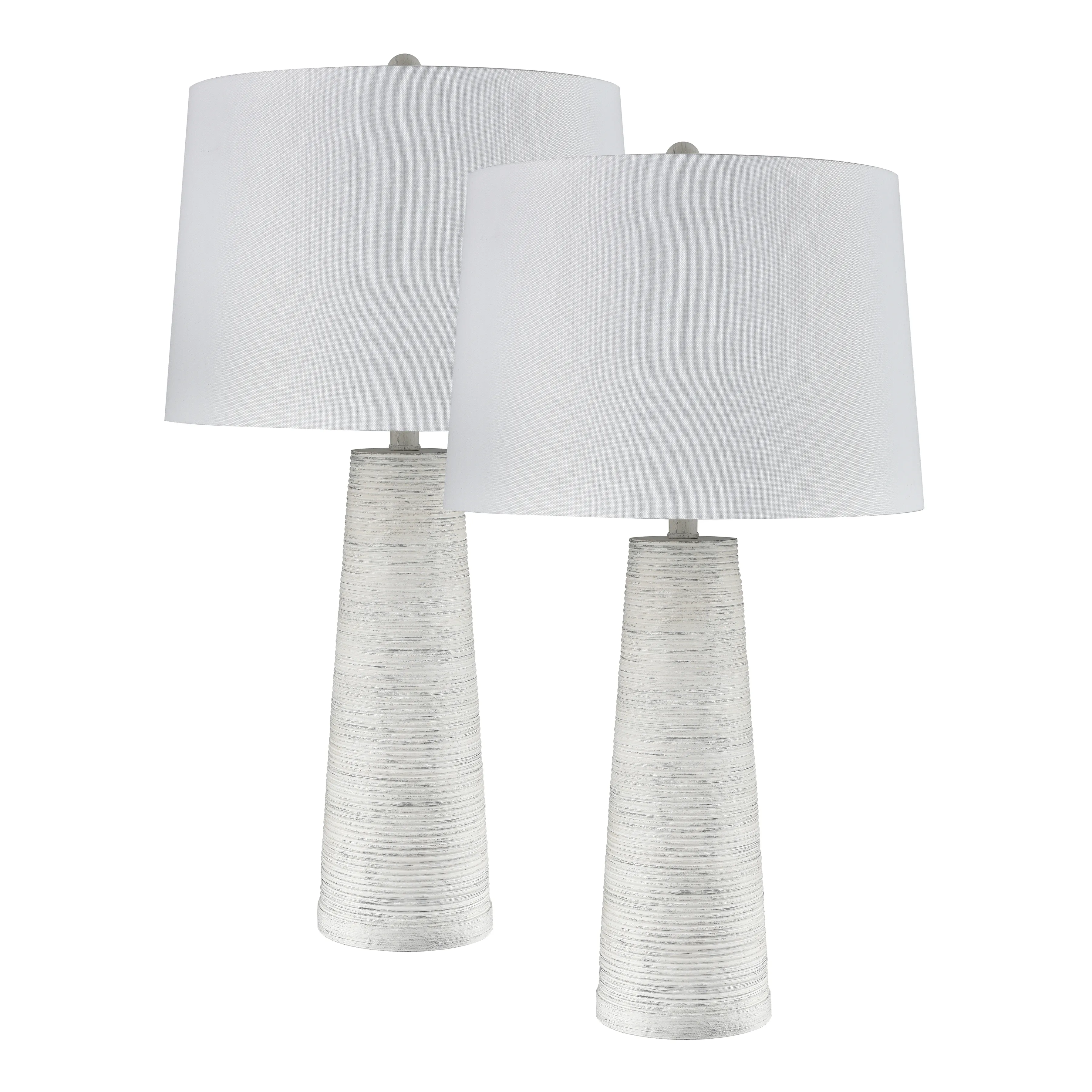 Kent 31'' High Grey 1-Light Table Lamp Set