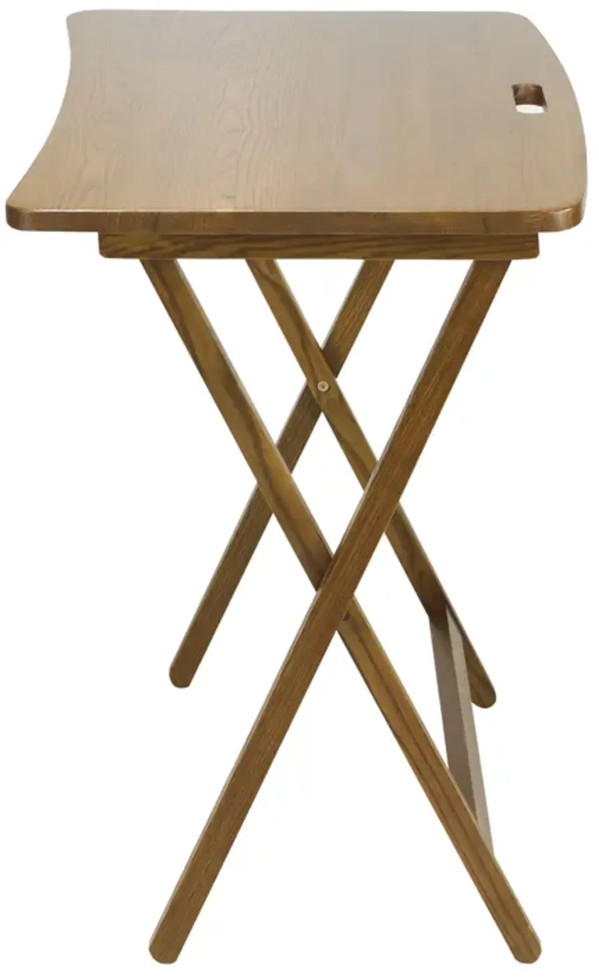 Arizona Folding Table with Solid American Red Oak