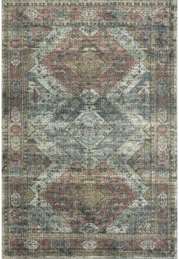 Skye SKY06 Apricot/Mist 3'6" x 5'6" Rug