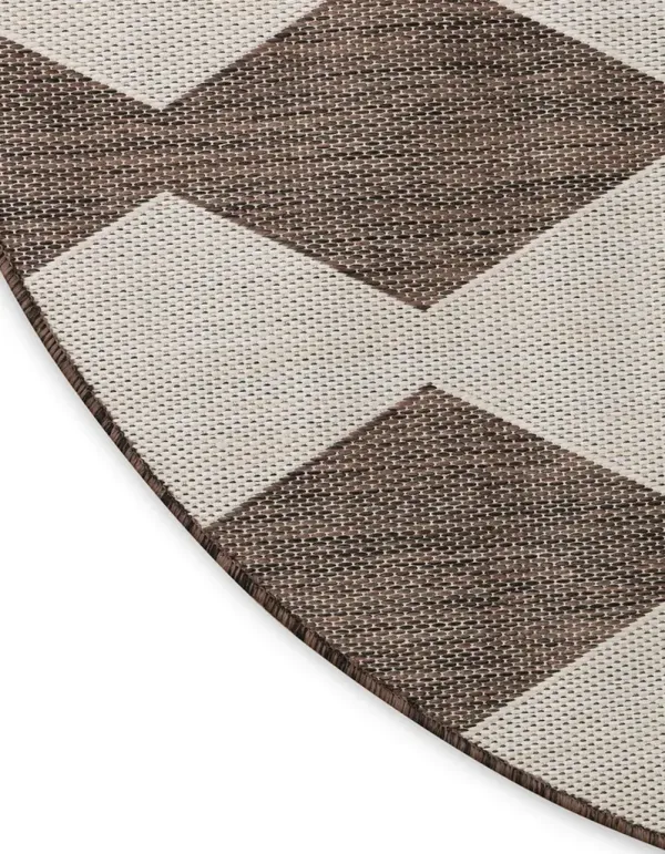 Positano POS04 Natural 8' x Round Rug