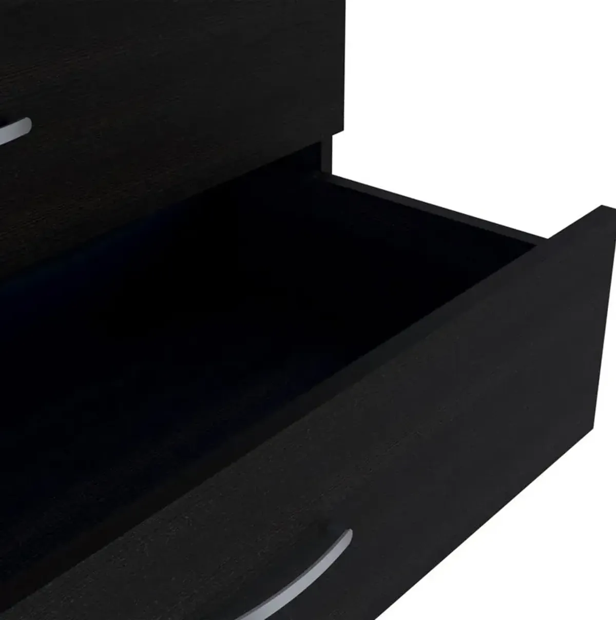 Zurich Three-Drawers Dresser-Black