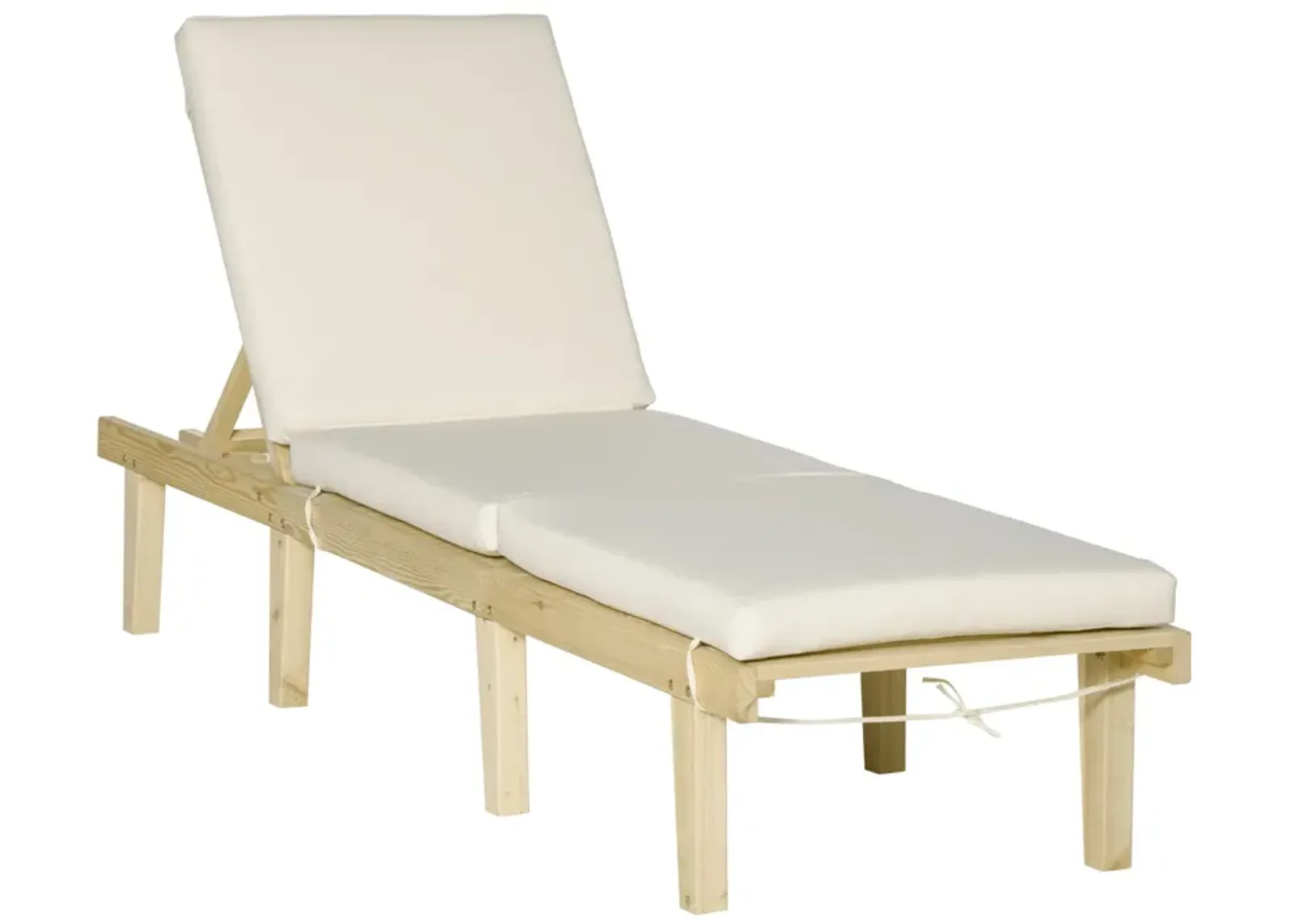 Natural Outdoor Relaxer: Multi-Position Lounge Chair for Sunbathing