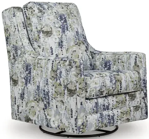 Dustinford Swivel Glider Accent Chair