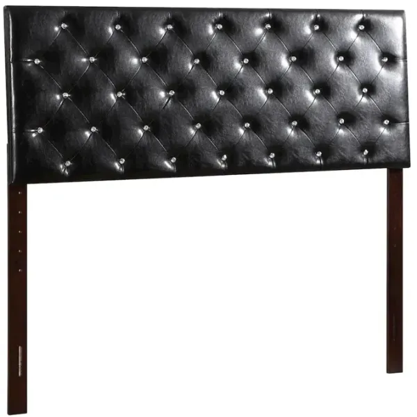 Glory Furniture Super Nova Queen Headboard in Black Color