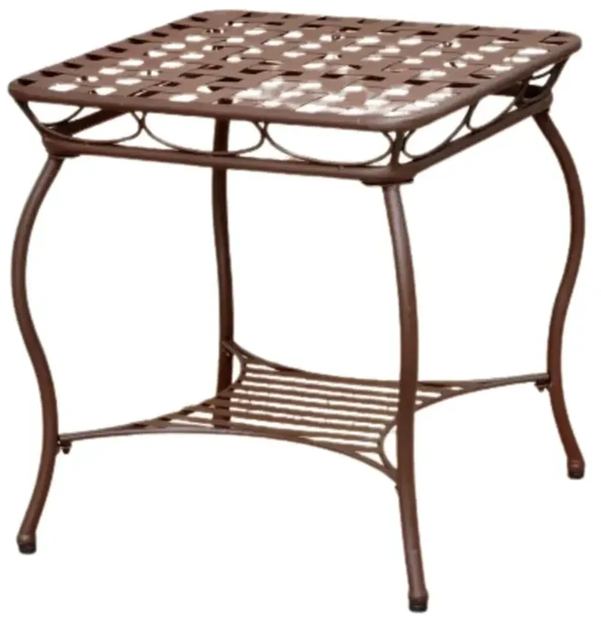 Santa Fe Iron Nailhead Side Table