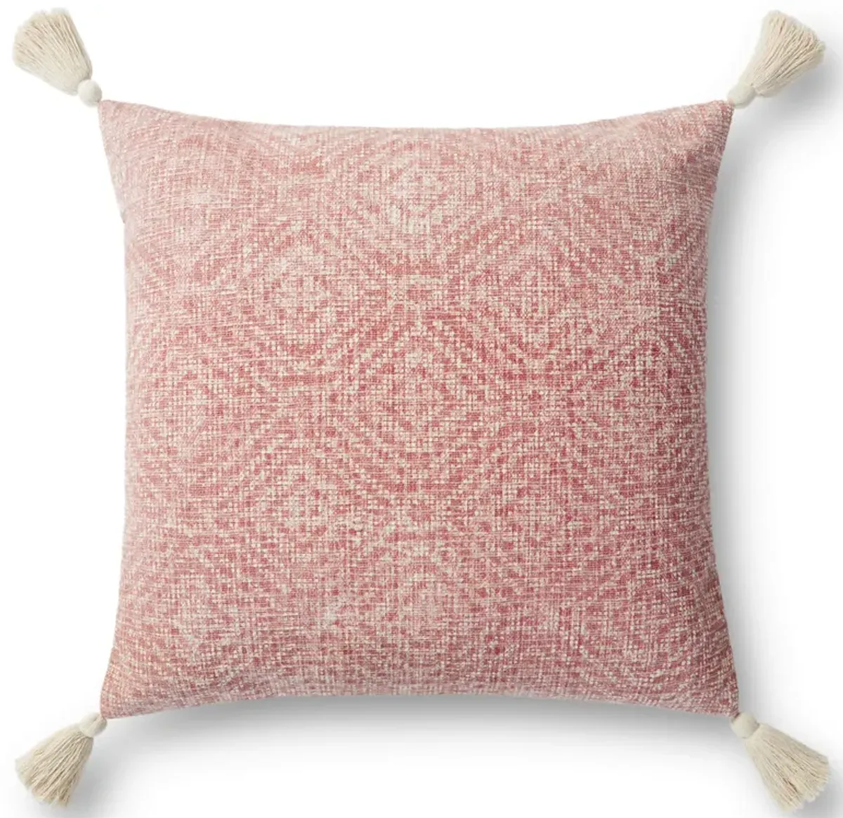 P0621 Pink 22"x22" Down Pillow