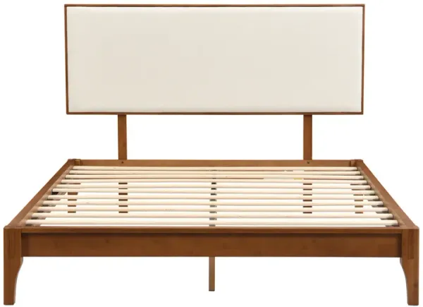 Merax Solid Platform Bed  with Headboard