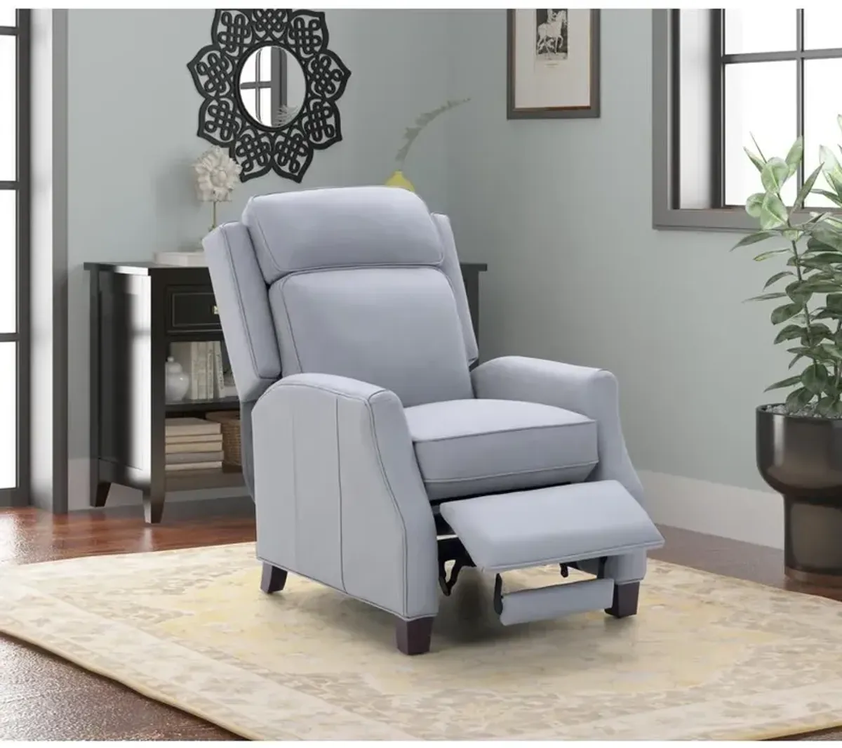 Barcalounger 7-4582 Nixon Recliner, Chromium