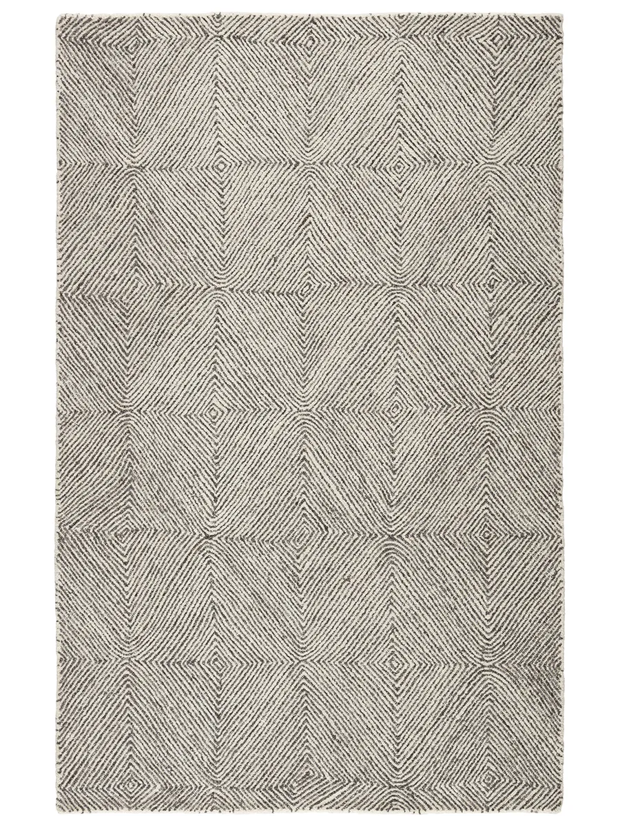 Traditions Made Modern Exhibition White 8' x 11' Rug