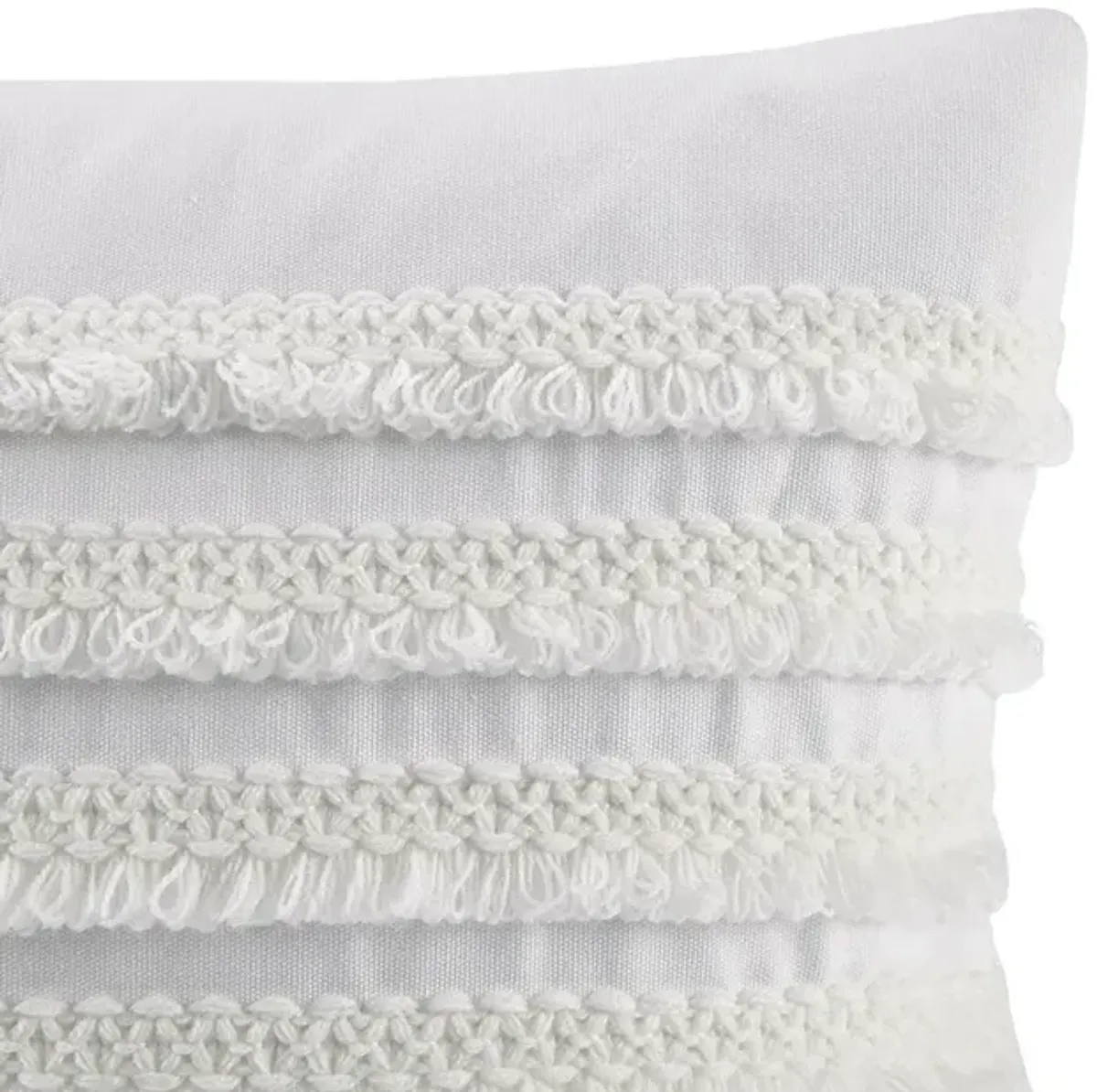 Gracie Mills Tisha Artisanal Cotton Oblong Pillow