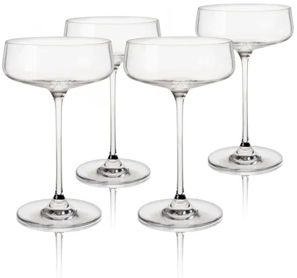 Reserve Julien Crystal Coupe Glasses Set of 4