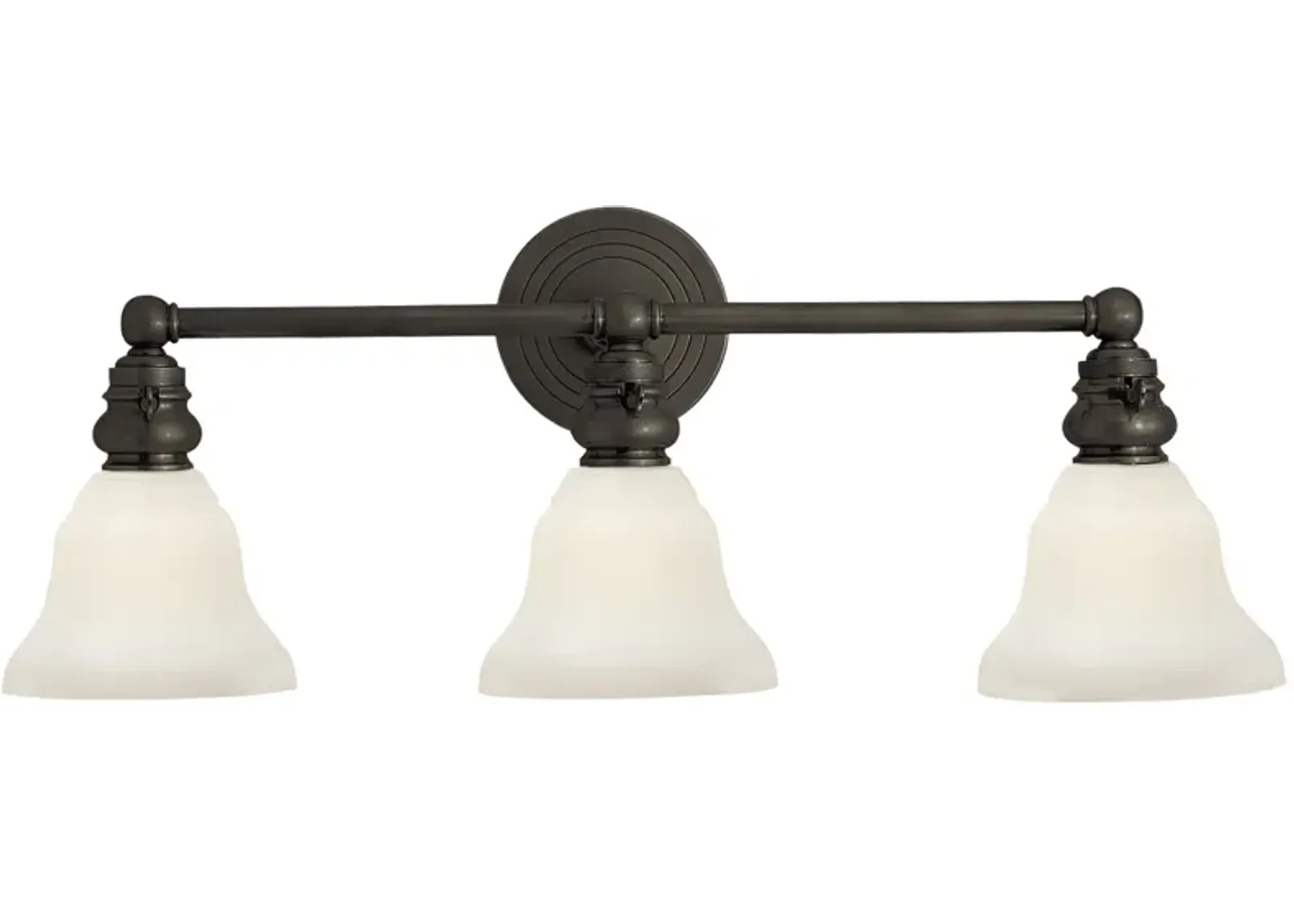 Boston Functional Triple Light in Bronze