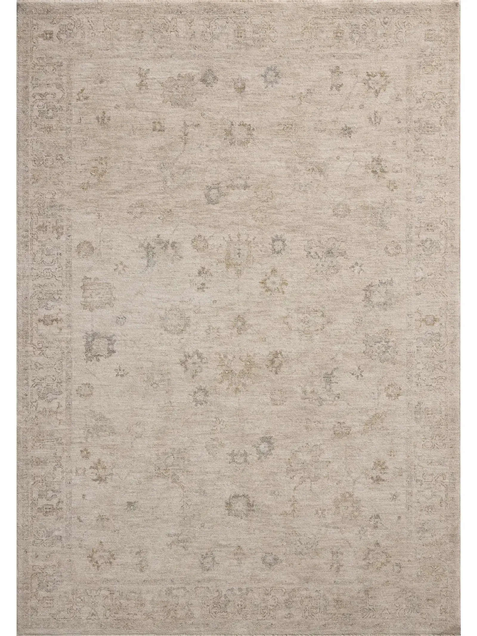 Louisa Oatmeal/Stone 9'6"x9'6" Round Rug