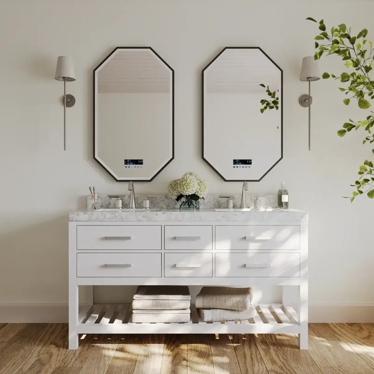 Elizabeth 60 in. Bath Vanity Set