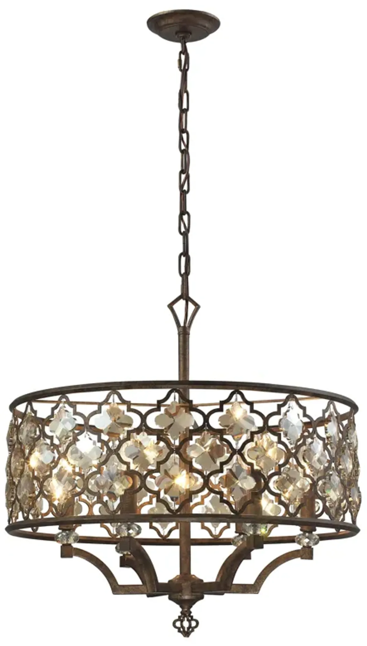 Armand 24" Wide 6-Light Chandelier