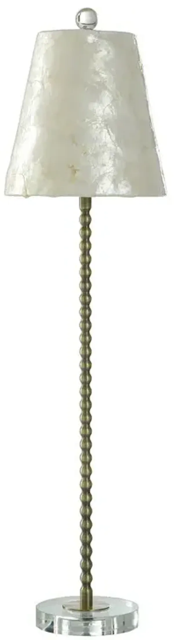 Capiz Glow Buffet Lamp