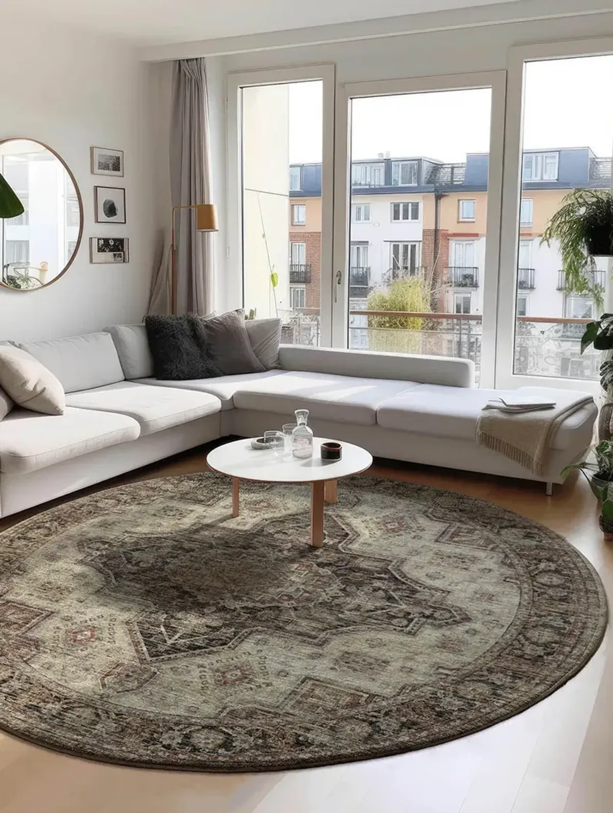 Tuscany TU11 Beige 8' Rug