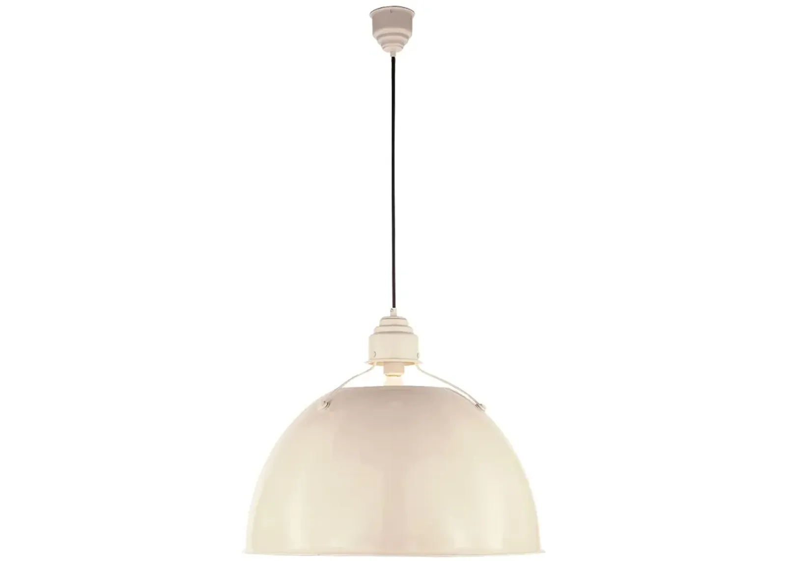 Eugene Large White Pendant