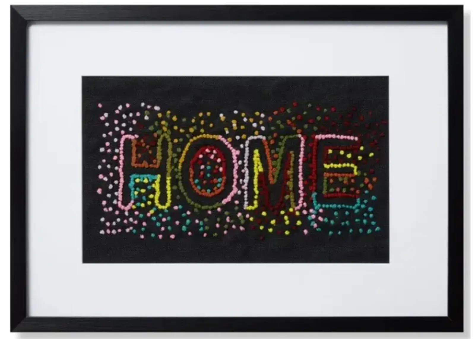 Down Home Black Multi Wall Art