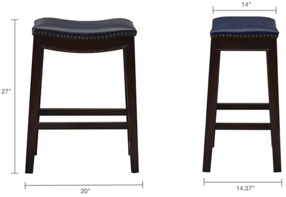 Belfast Saddle Counter Stool