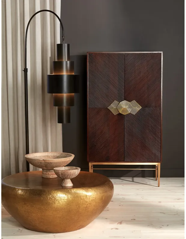 Babylon Floor Lamp- Bronze