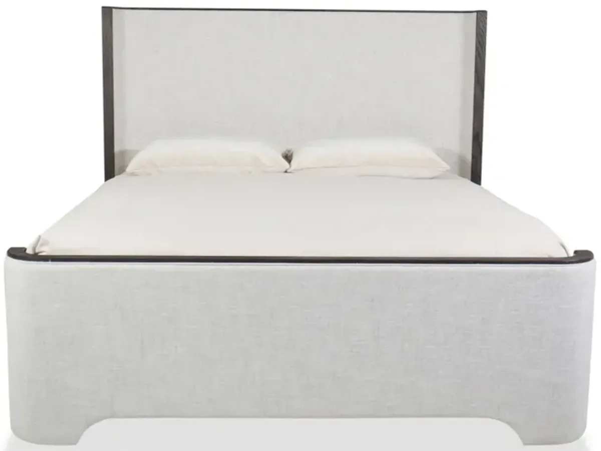 Modern Sable King Upholstered Bed