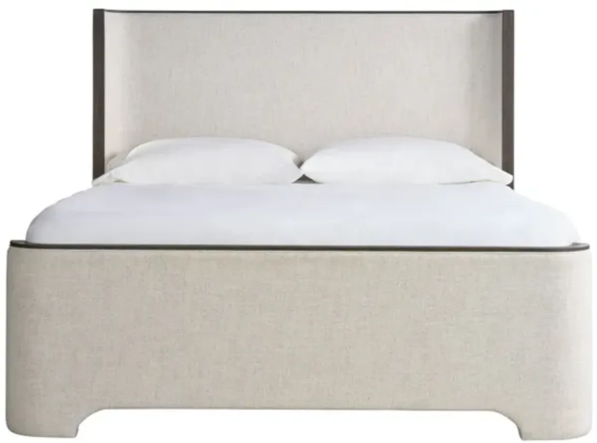 Modern Sable King Upholstered Bed
