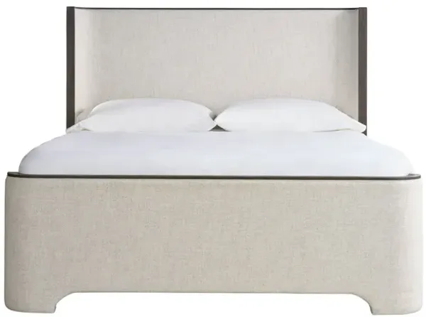 Modern Sable King Upholstered Bed