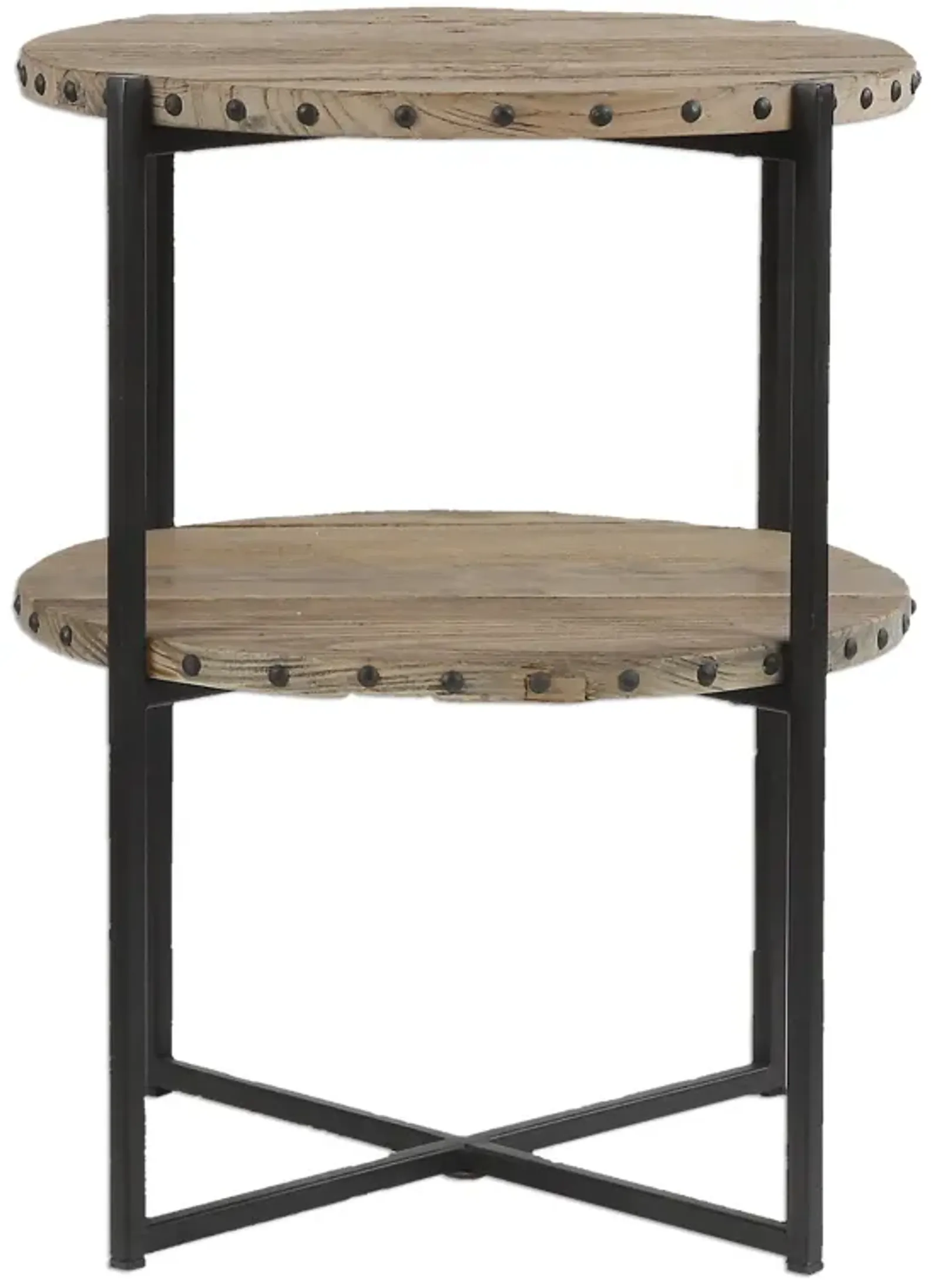 Uttermost Kamau Round Accent Table