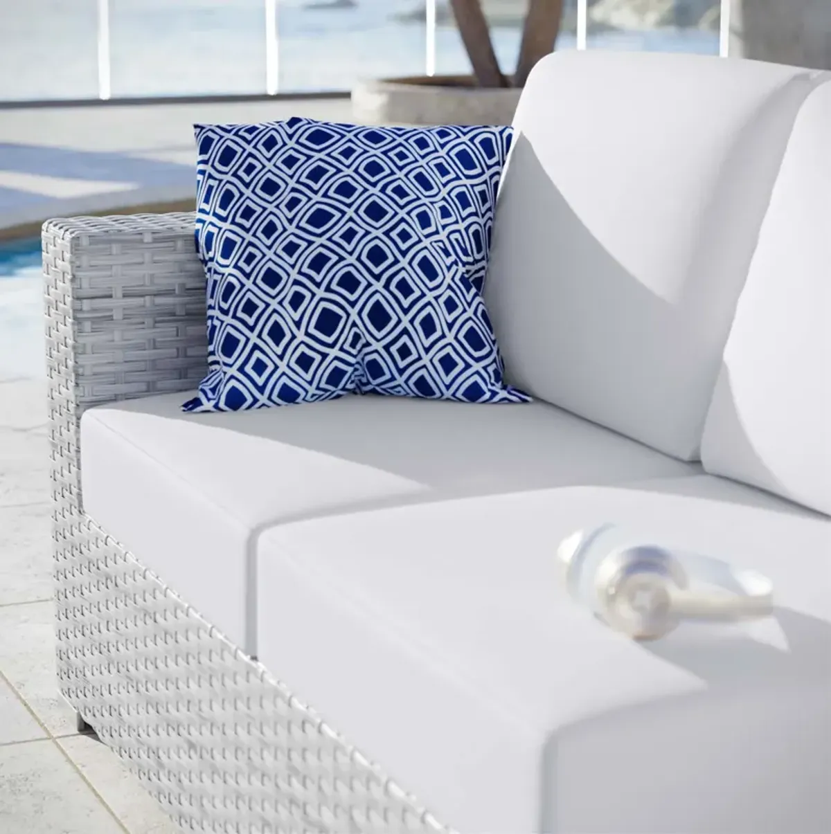 Modway - Convene Outdoor Patio Left-Arm Loveseat