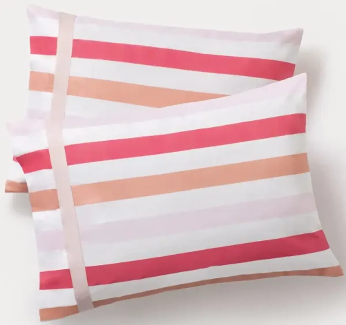 Brooks Brothers Awning Stripe Cotton Percale Pillowcase Pair